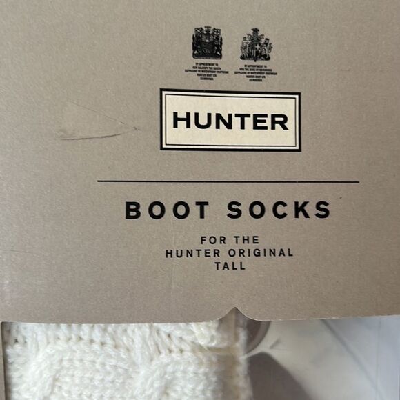 Hunter Original Tall Boot Socks, Size M - Picture 2 of 5